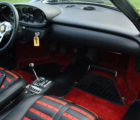 1969 246 GT Interior