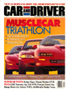 Car and Driver magazine cover