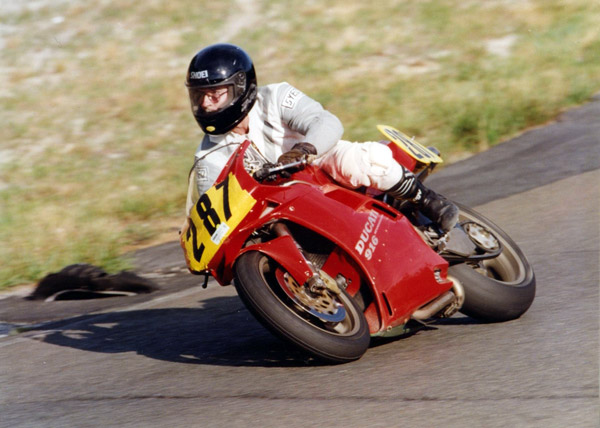 Ducati 916 at Bridgehampton Race Track
