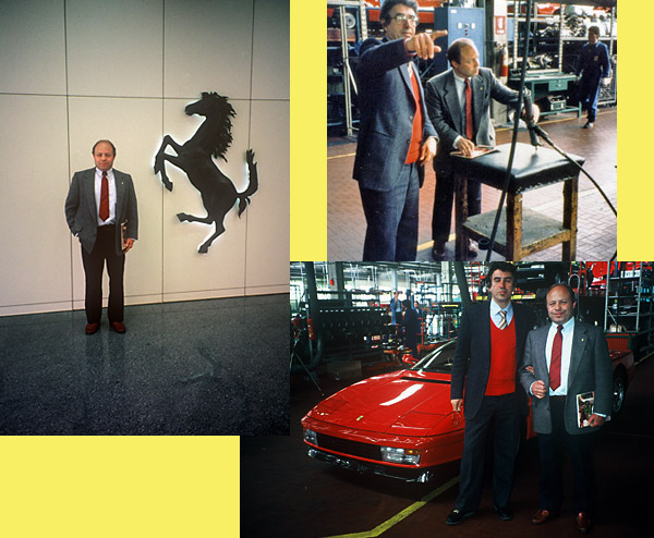 Ferrari Factory in Maranello, Italy and Scaglietti factory in Modena, Italy 